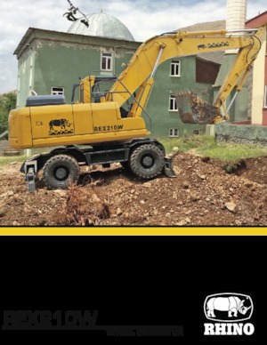Koparki gąsienicowe RHINO REX210W