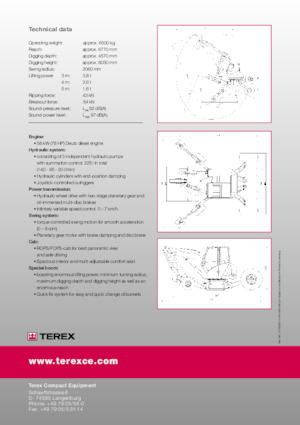 Koparki kołowe Terex S1