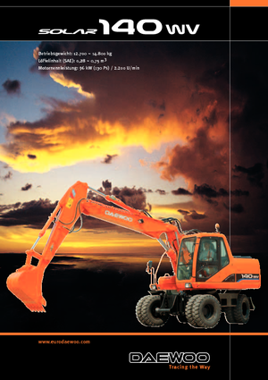Koparki kołowe Doosan Solar 140 W-V