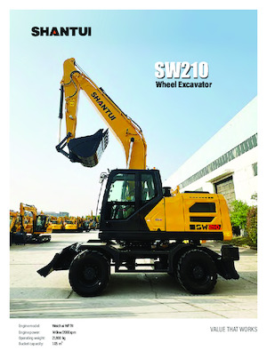 Koparki kołowe Shantui SW210