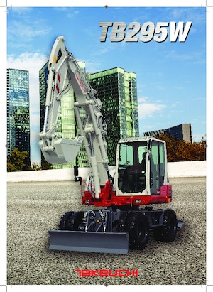 Koparki kołowe Takeuchi TB 295W