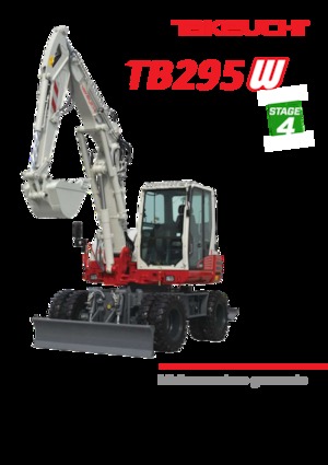 Koparki kołowe Takeuchi TB 295W