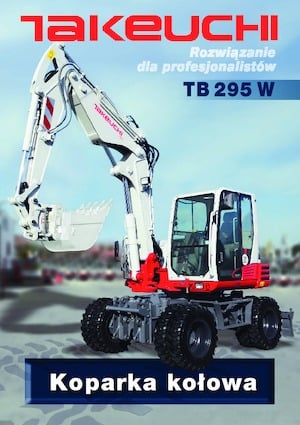 Koparki kołowe Takeuchi TB 295W