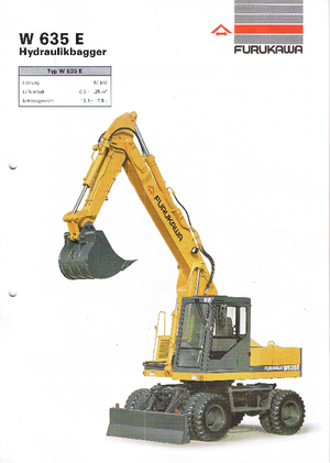 Koparki kołowe Furukawa W 635 E