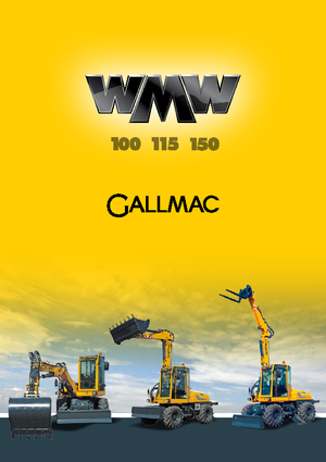 Koparki kołowe Gallmac WMW 150