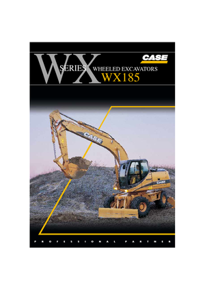 Koparki kołowe Case WX 185