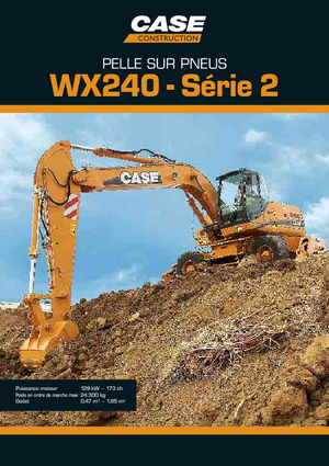 Koparki kołowe Case WX 240 S-3