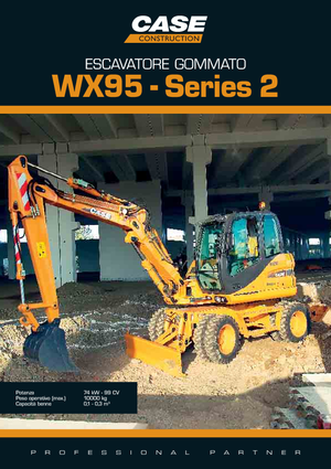 Koparki kołowe Case WX 95 S-2