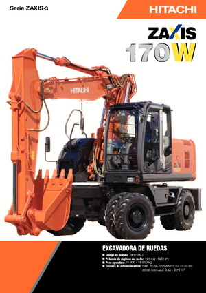 Koparki kołowe Hitachi ZX 170 W-3