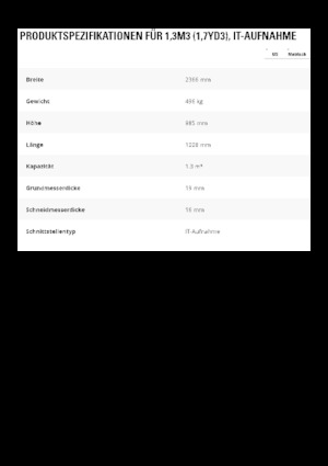 Łyżki do ładowarek kołowych Caterpillar 1,3 m3