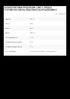 Łyżki do ładowarek kołowych Caterpillar 1,3 m3