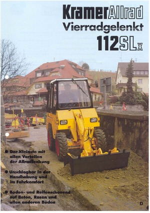 Ładowarki kołowe Kramer 112 SL