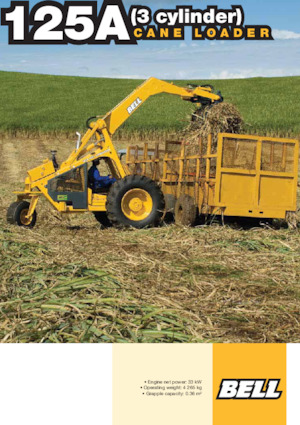 Ładowarki kołowe Bell 125 A 3 c