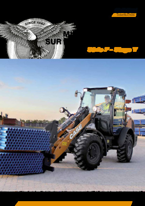 Ładowarki kołowe Case 121 F 