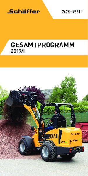 Ładowarki kołowe Schäffer 2345 T