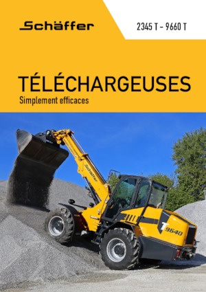 Ładowarki kołowe Schäffer 2345 T