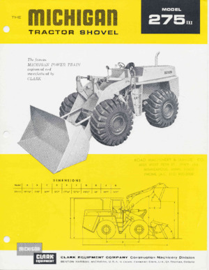 Ładowarki kołowe Clark Michigan 275