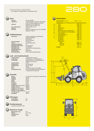 Ładowarki kołowe Kramer 280