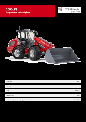 Ładowarki kołowe Weidemann 3080 LP T 