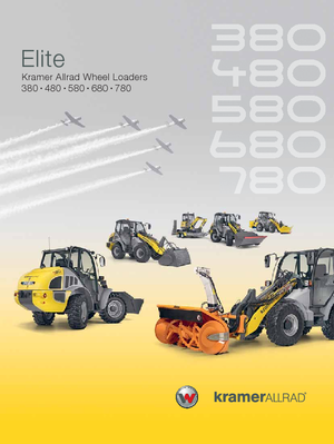 Ładowarki kołowe Kramer 480