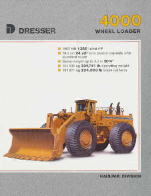 Ładowarki kołowe Dresser 4000
