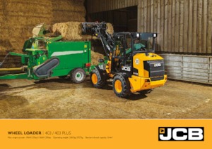 Ładowarki kołowe JCB 403 Plus