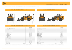 Ładowarki kołowe JCB 426 HT