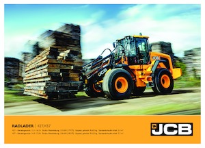 Ładowarki kołowe JCB 427 HT