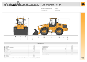 Ładowarki kołowe JCB 436 ZX