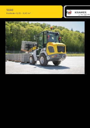 Ładowarki kołowe Kramer 5040