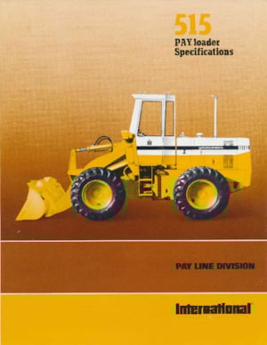 Ładowarki kołowe International Harvester 515