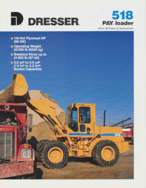 Ładowarki kołowe Dresser 518
