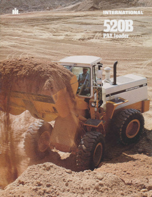 Ładowarki kołowe International Harvester 520B