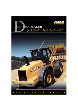 Ładowarki kołowe Case 521 DXT