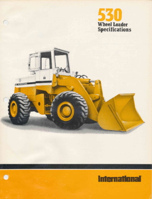 Ładowarki kołowe International Harvester 530