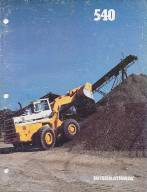Ładowarki kołowe International Harvester 540