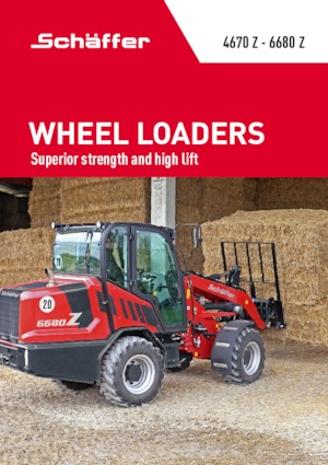 Ładowarki kołowe Schäffer 5470 Z 