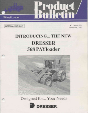 Ładowarki kołowe International Harvester 568