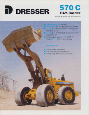 Ładowarki kołowe Dresser 570 C
