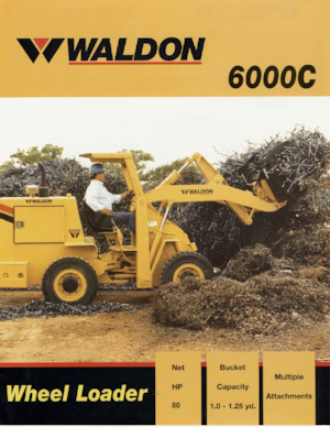 Ładowarki kołowe Waldon 6000C