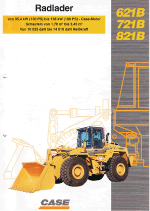 Ładowarki kołowe Case 721 B