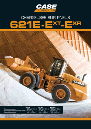 Ładowarki kołowe Case 621 E XT