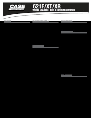 Ładowarki kołowe Case 621 F