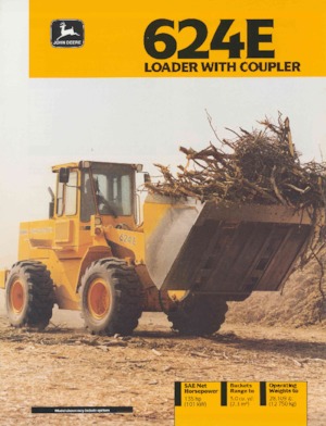 Ładowarki kołowe John Deere Construction 624 E