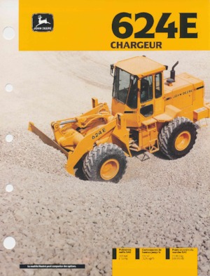 Ładowarki kołowe John Deere Construction 624 E