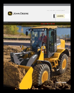 Ładowarki kołowe John Deere Construction 544 K