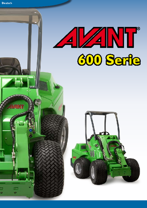 Ładowarki kołowe Avant Tecno Avant 635