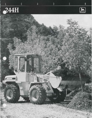 Ładowarki kołowe John Deere Construction 244 E