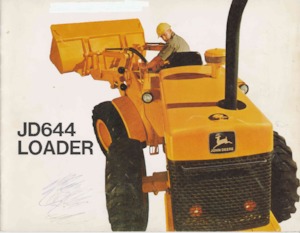 Ładowarki kołowe John Deere Construction 644