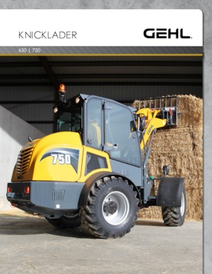 Ładowarki kołowe Gehl AL650